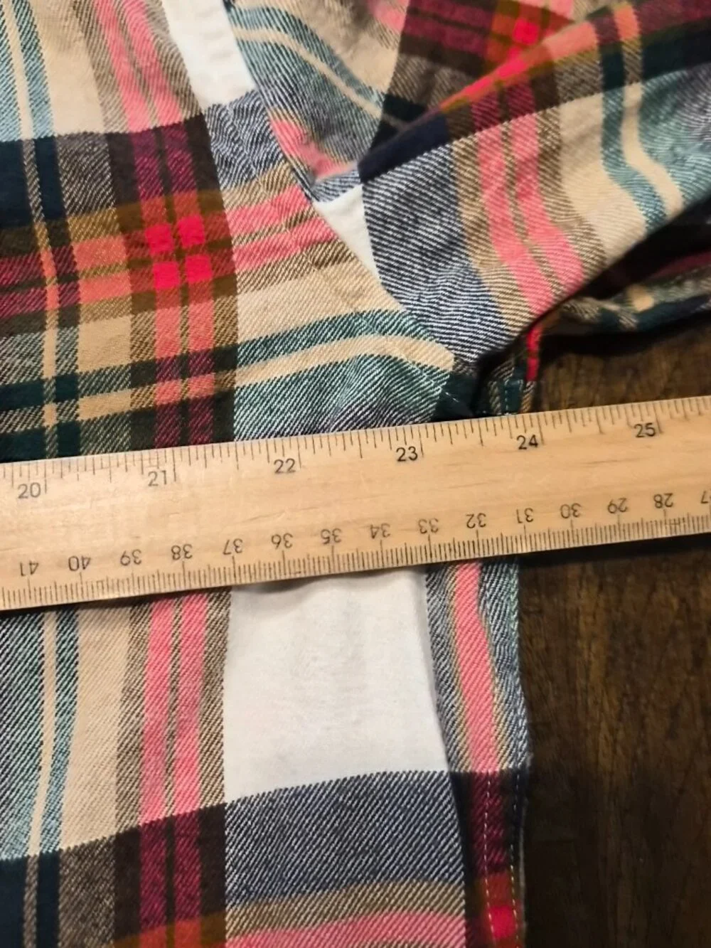 J Crew Shirt Mens Large Red Plaid Flannel Long Sleeve Button Up Cotton G469